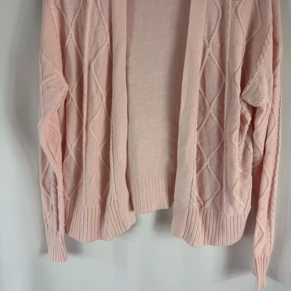 Belldini Light Open Front
Knit Sweater Cardigan Size:XL - Picture 4 of 13